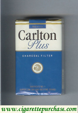 Carlton Plus Charcoal Filter cigarettes
